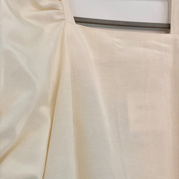 Nikki Chasin Ivory Moire Felix Dress NWT - Picture 3 of 6